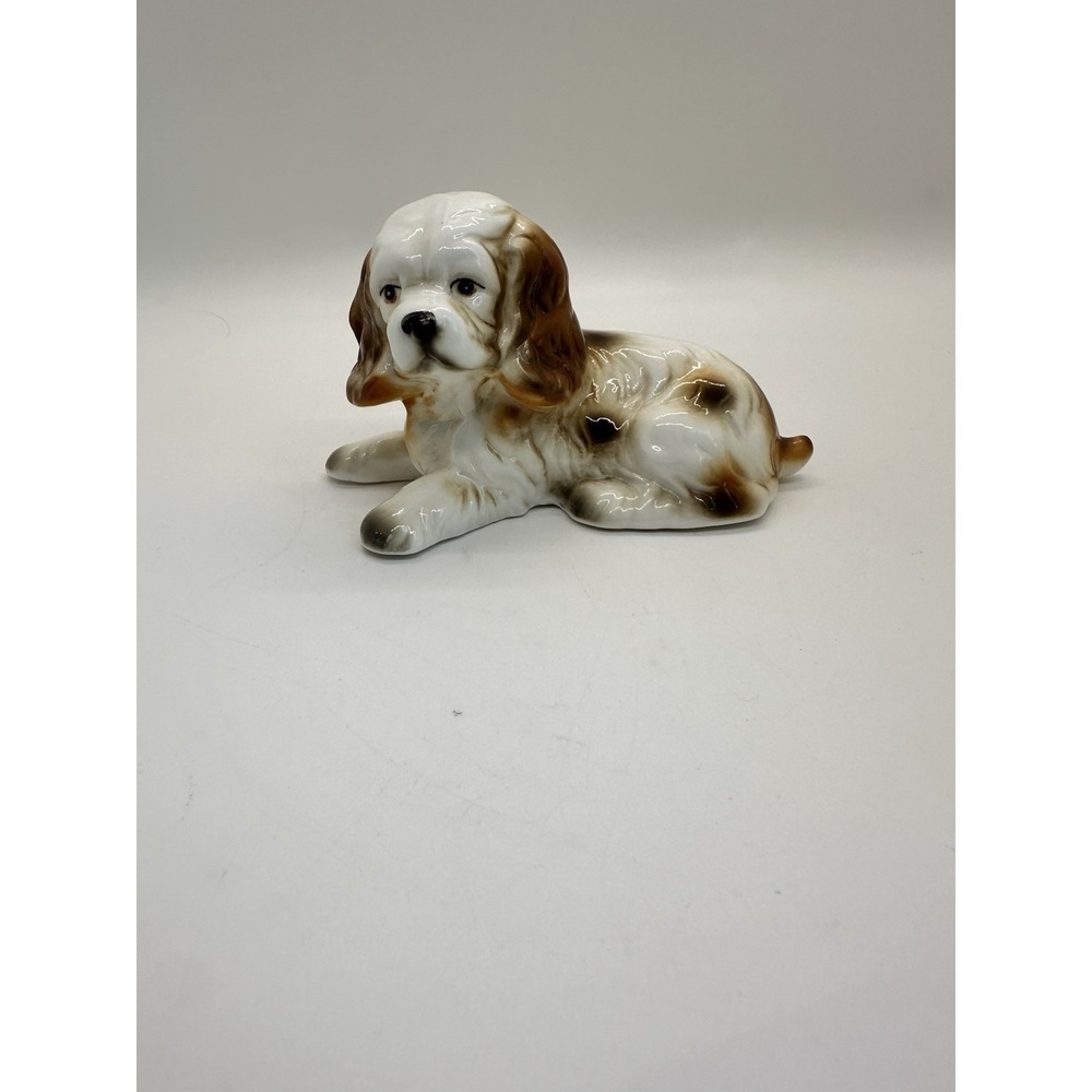 Vintage Ceramic Cocker Spaniel Dog Figure